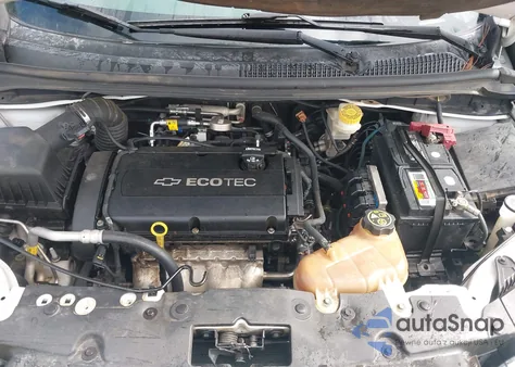 2016 Chevrolet Sonic Lt Auto from USA, damaged, VIN 1G1JC5SHXG4169126